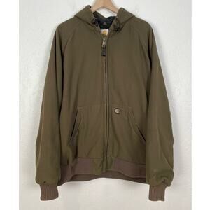 Carhartt Vintage Men's J69TMB Brown Quilt Lined Jacket Size XL Tall